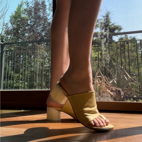 MM6 Maison Margiela Leather Mules - Picture 4 of 10